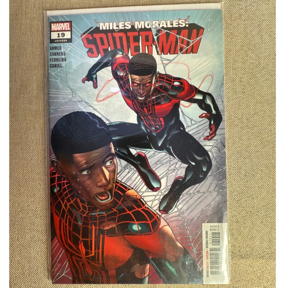 Miles Morales Spider-Man #19 2020 Regular Cover Chadwick Boseman Tribute Marvel
